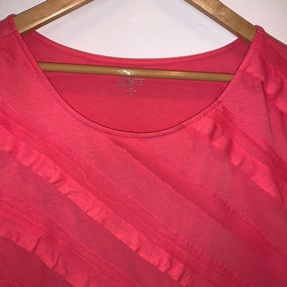 Ann Taylor LOFT Ruffle Tier Top - Picture 2 of 7